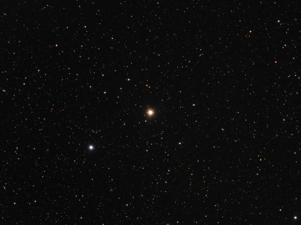 "The star field centered on Rho Cassiopeia"