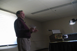 David Williams gives a talk
