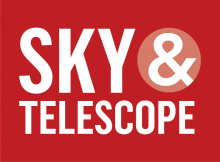 Text reads "Sky & Telescope" with the ampersand in a circle.