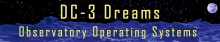 Text reads DC-3 Dreams Observatory Operating Systems